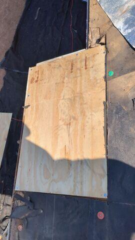 Replacing the decking.