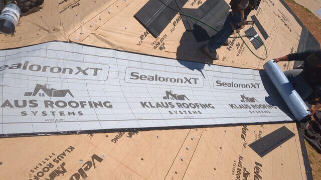 Adding SealoronXT Klaus Roofing Systems