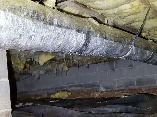Sagging Insulation