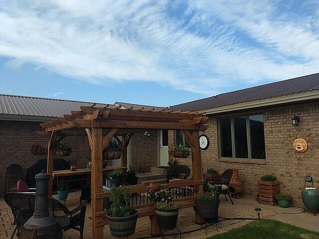 Homeowner's home with leaking roof.