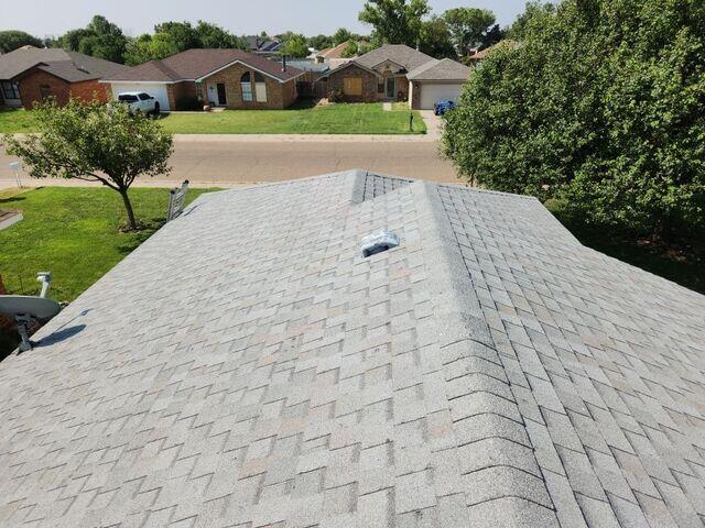 Low profile Vent with sun damage.