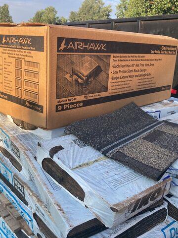 Delivery of airhawk low profile vent