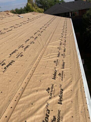 Synthetic Underlayment Klaus Roofing System.