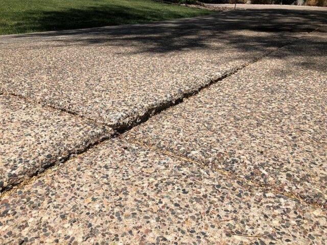 Signs of Foundation Settlement Problems: Uneven Concrete Slabs in Paradise Valley, Arizona