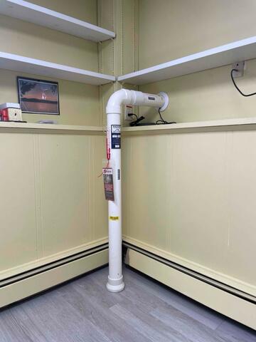 Radon Pipe