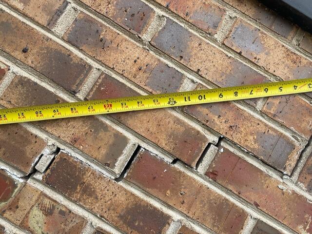 "Stair-Step" Or Diagonal Cracking