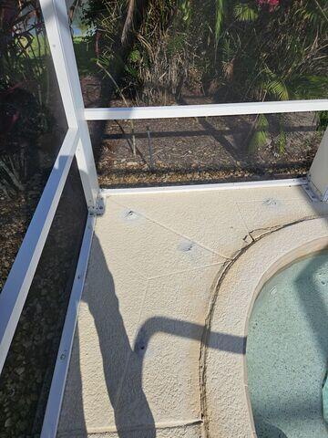 Complete Concrete Pool Deck Stabilization