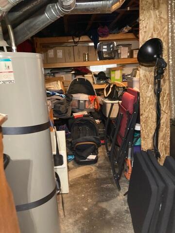 Storage Items Exposed to the damp