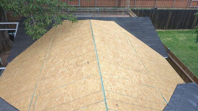 Finishing the addition.