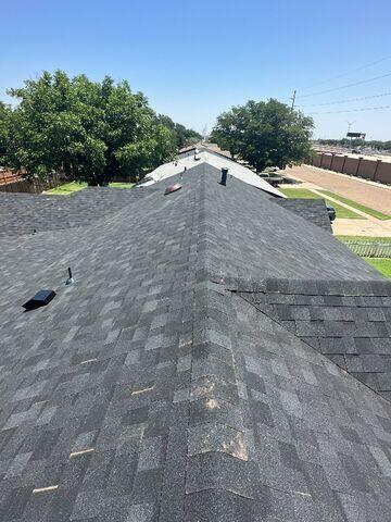 Fortenberry Roofing's Finished product.