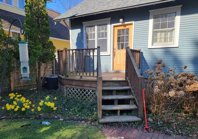 Prior Wooden Deck