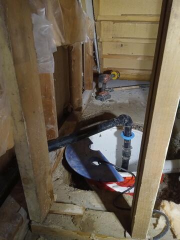 Hidden under the stairs