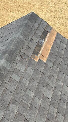 Blown- off Shingles