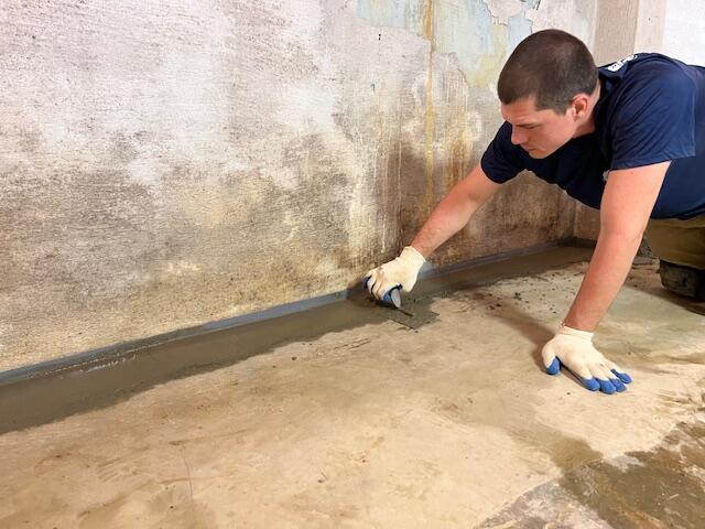 Replacing the Trench Concrete