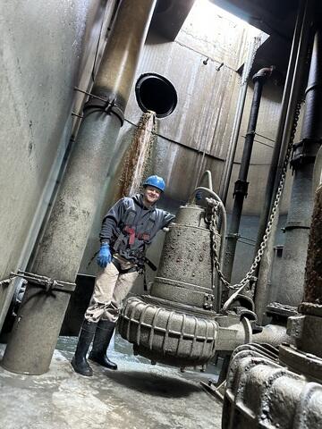 Removing a Large Dewatering System in Hartford, CT