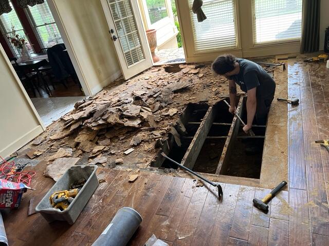 Subfloor Removal 2