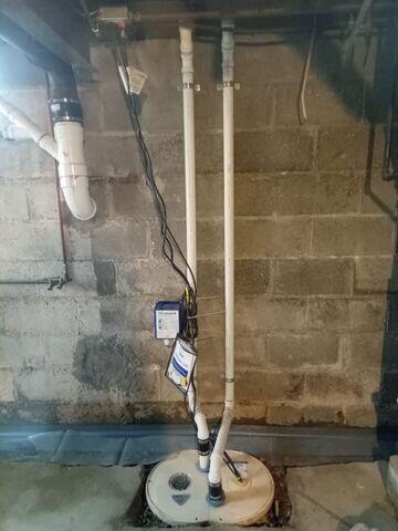Interior Drainage System Installation Progresses