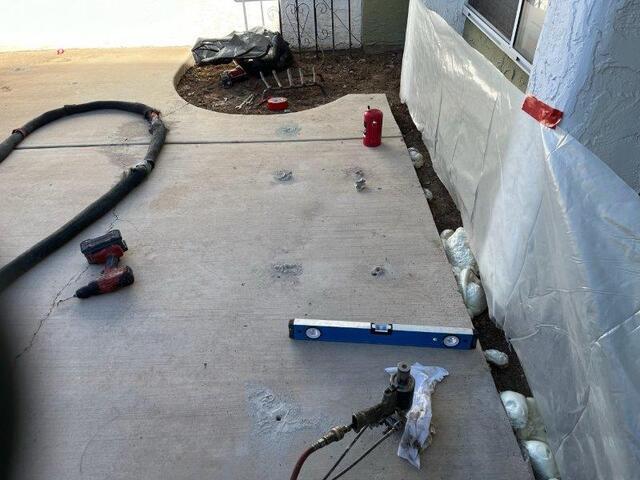 Concrete Leveling & Lifting Process: Drilling Time in Glendale, Arizona