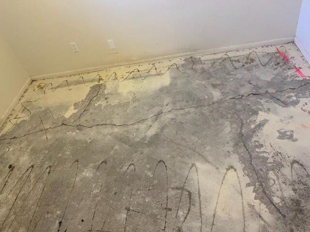 Signs of Foundation Problems: Floor Crack in Tempe, Arizona
