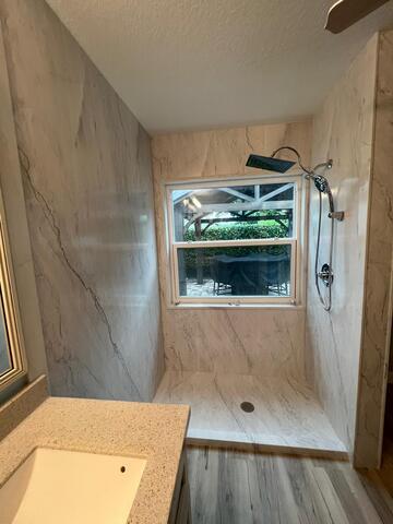 New Shower & Fixtures