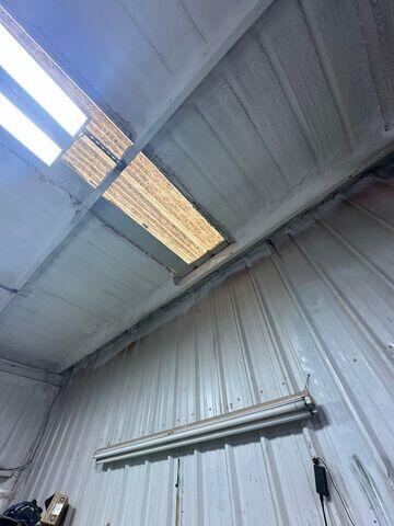 Damaged or Broken Skylight.