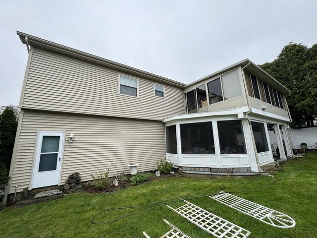 Rear of home