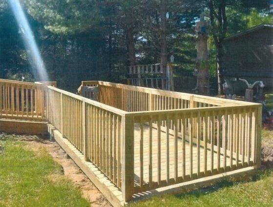 Completed Expanded Walkway