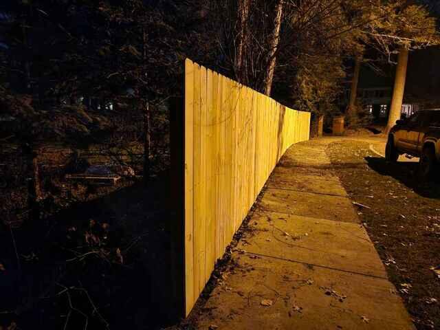 6' Privacy Natural Pressure Treated Wood