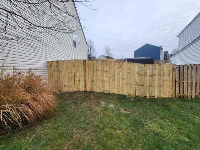 6' Privacy Natural Pressure Treated Wood / (2) 4' gates