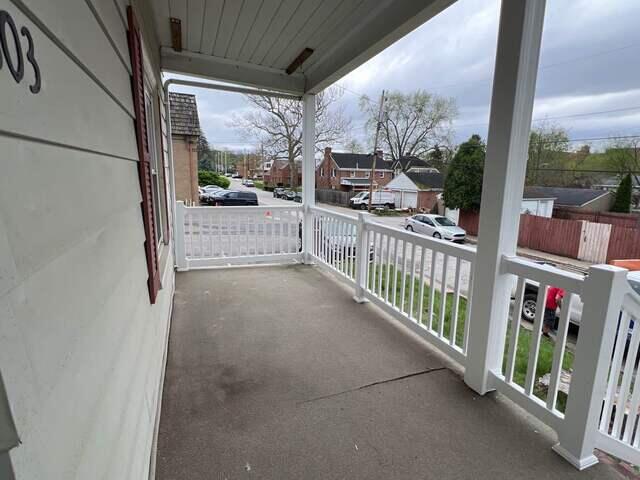 White 36" Superior T Vinyl Railing / Vinyl Wrap 6x6 Pressure Treated Supports