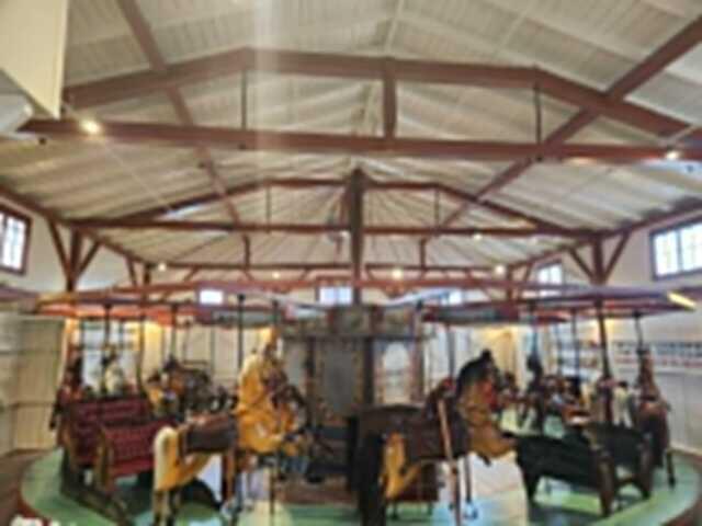 Carousel at Flying Horses Carousel