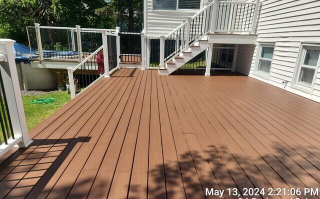 Deck side view