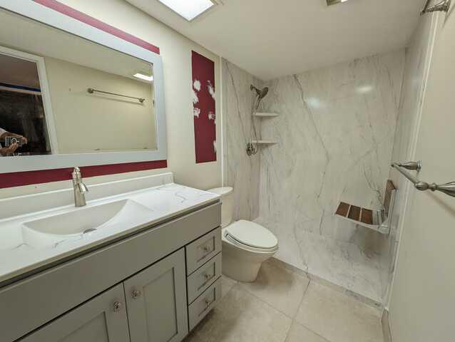 New Shower, New Vanity