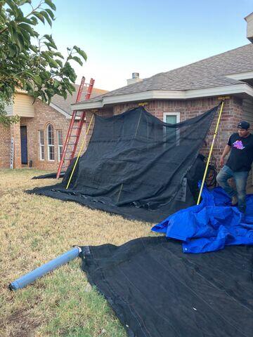 Fortenberry Roofing adding additional protection.