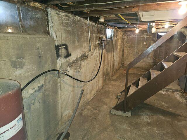 Basement Wall Crack