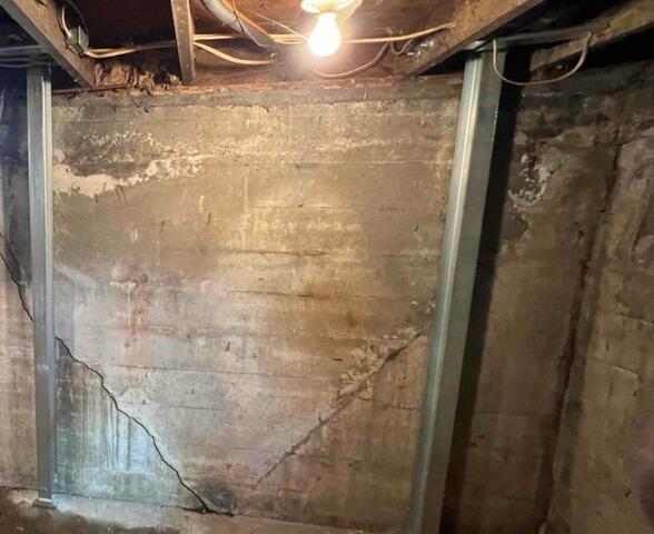 Basement Wall Crack Repair