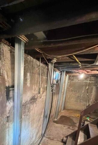 Bowing Wall Repair