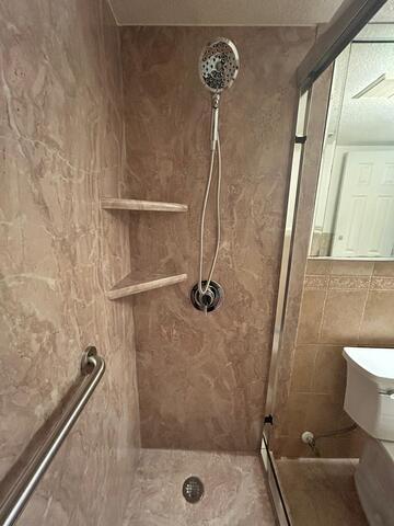 New Shower & Shelves
