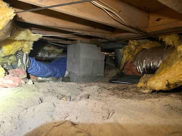 Damp Crawl Space Conditions