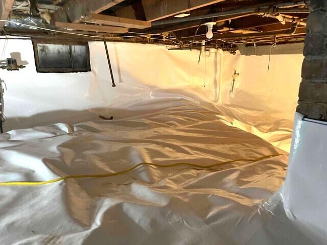 Corner Shot of the Crawl Space