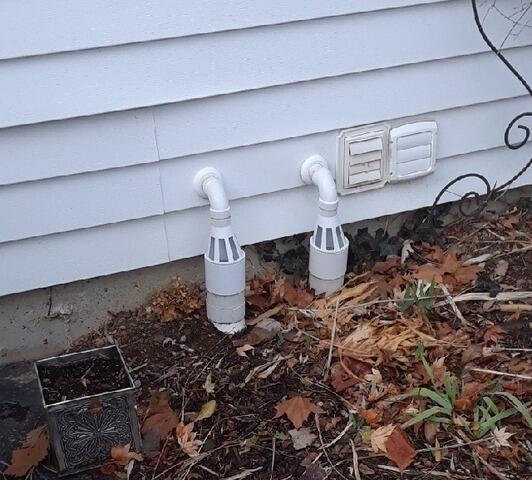 Sump Pump Discharge Lines