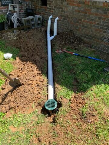 Uncovered Drain
