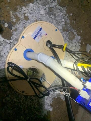 Sump Pump Installed