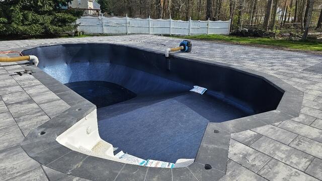 Laying the Liner