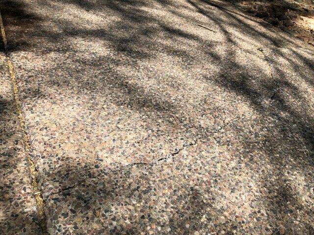 Signs of Settlement Problems: Concrete Cracks in Paradise Valley, Arizona