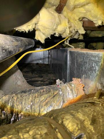 Messy Crawl Space