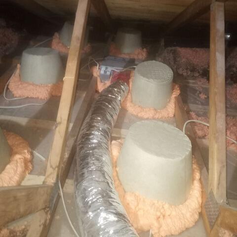 Different Sources of air leaks inside the attic