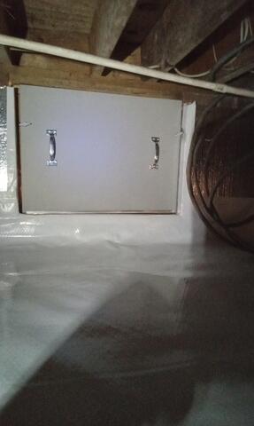 EverLast crawl space door