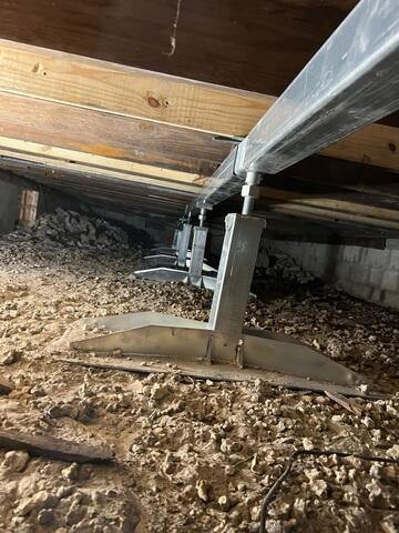 SmartJack Solution for Crawl Space Stabilization