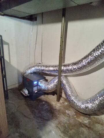 SaniDry Sedona Dehumidifier
